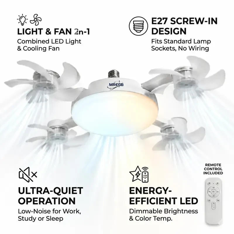 ByVera™ Silent Ceiling Fan Light