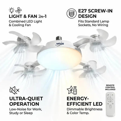 ByVera™ Silent Ceiling Fan Light